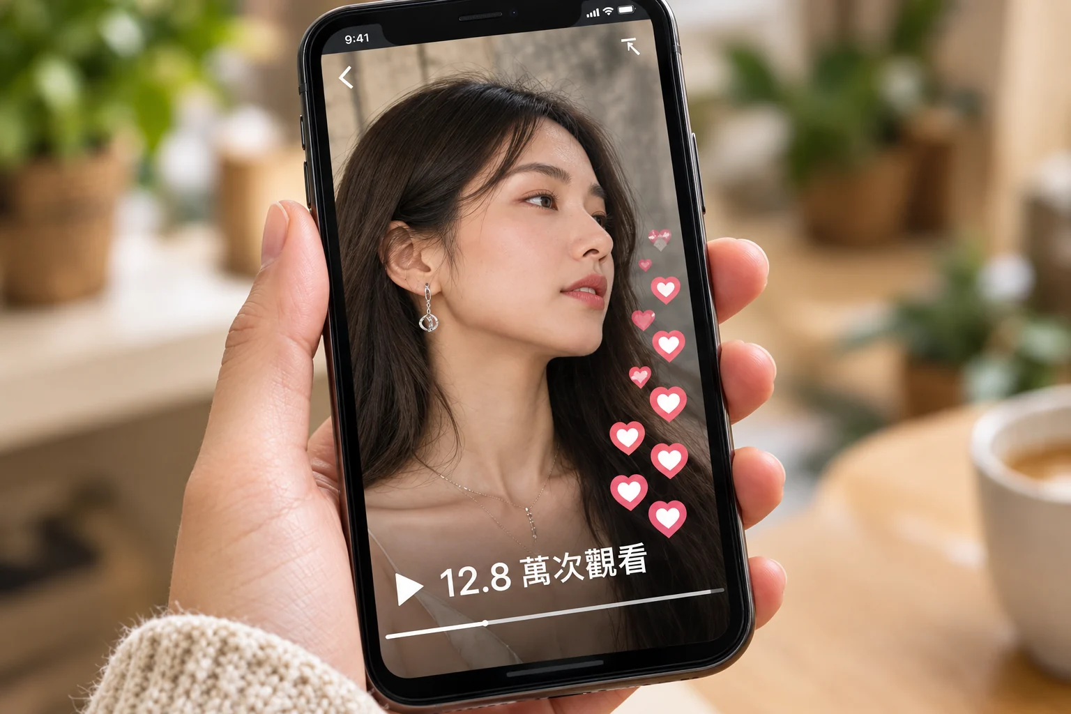 短片 12.8 萬次觀看