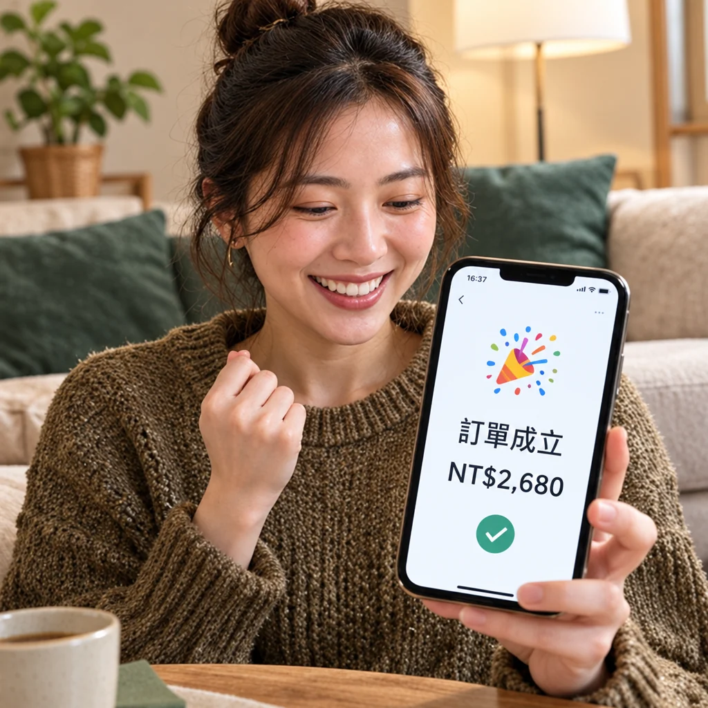 提醒後訂單成立